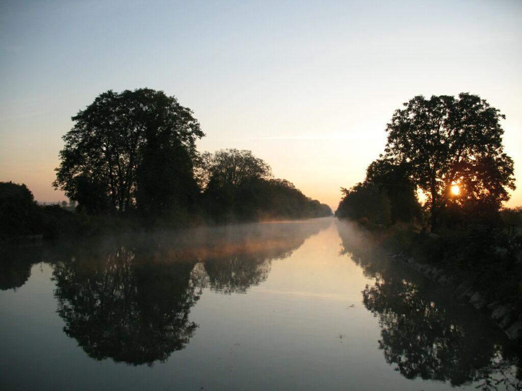 Canal de Colmar à Muntzenheim