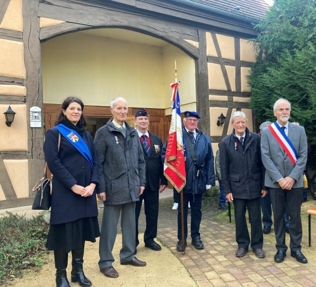 11 novembre : Remise de médaille à Muntzenheim